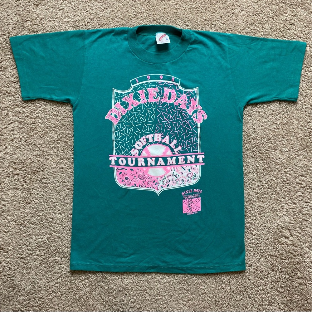 Vintage 1993 Dixie Days Softball Ohio Shirt